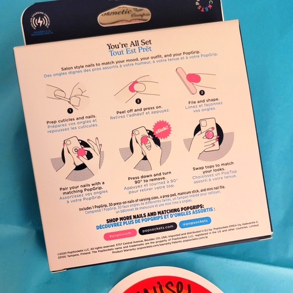 🎉HP🎉 Popsocket Nails+Popgrip - Picture 3 of 3